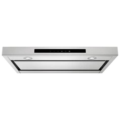 low profile stainless steel kitchen under cabinet exhaust hoods|stainless steel under cabinet hood.